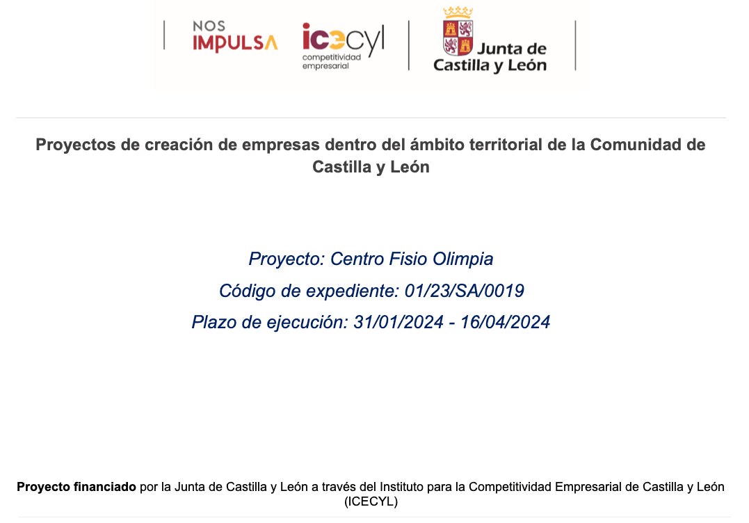 Subvención Castilla y León